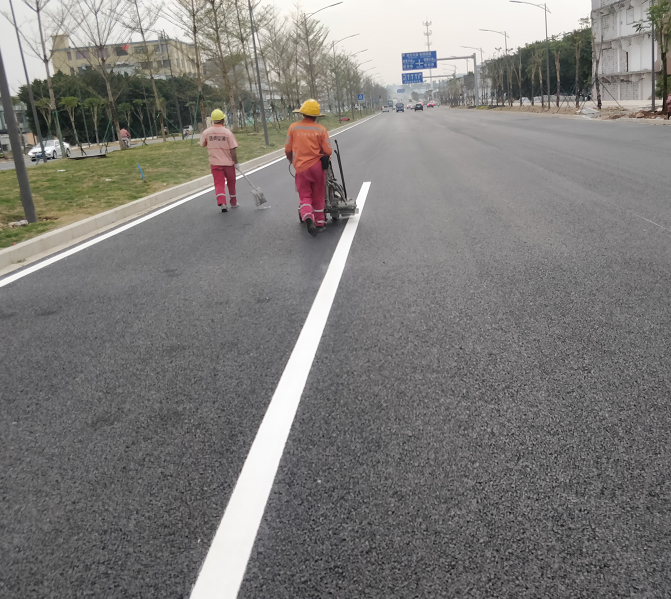 标线清除采用什么模式不会造成影响？道路划线公司