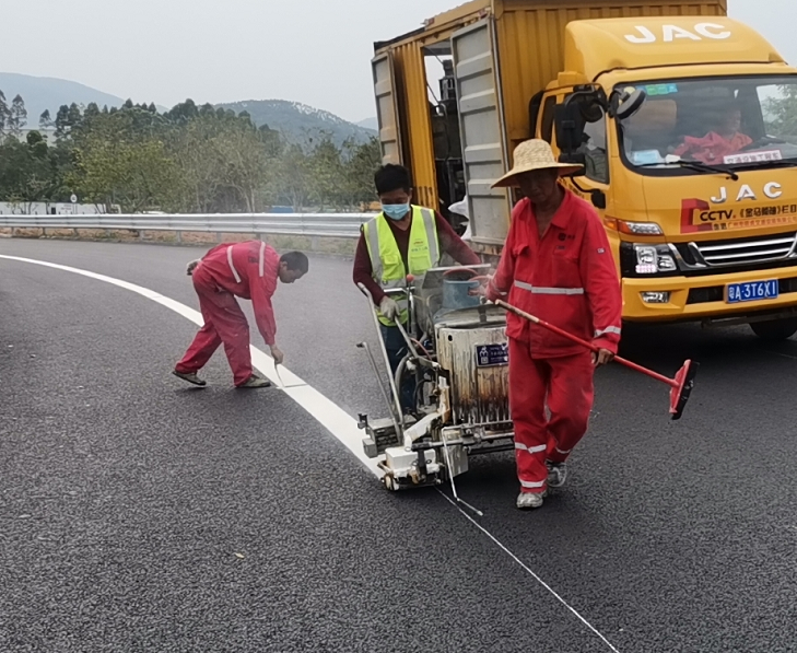 科普下在隧道施工需要注意哪些问题？道路划线公司